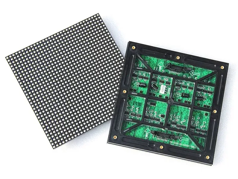 P6 outdoor SMD screen module, front and back