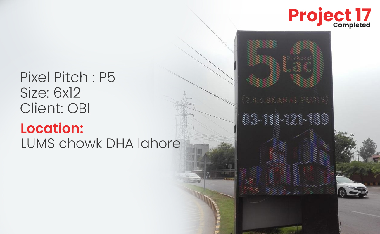 P5 Cabinet 6x12 Display SMD LED In Karachi OBI