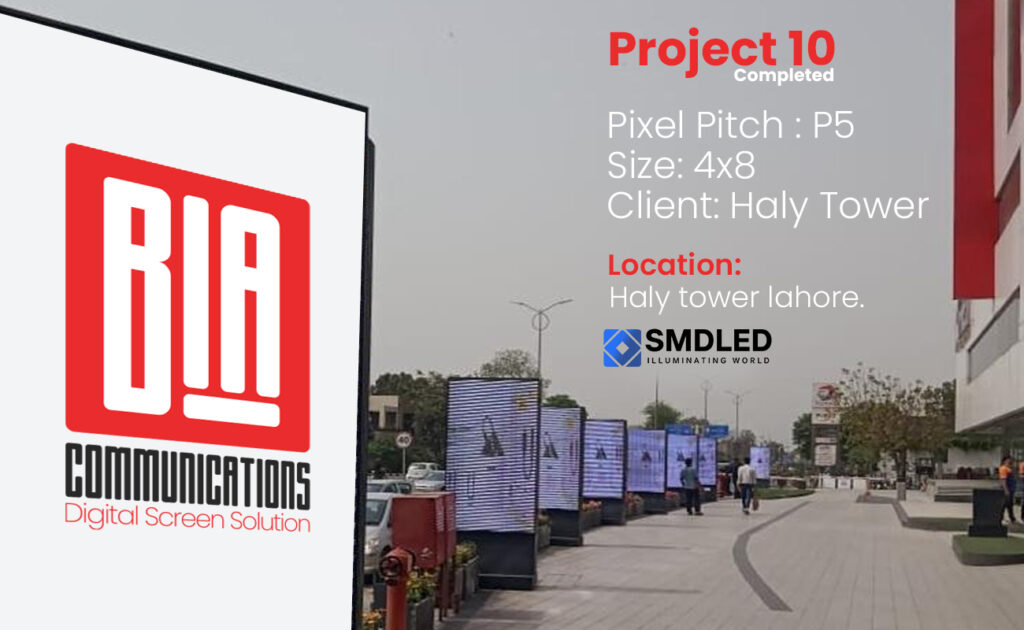 SMD Screens at Haly Tower Lahore