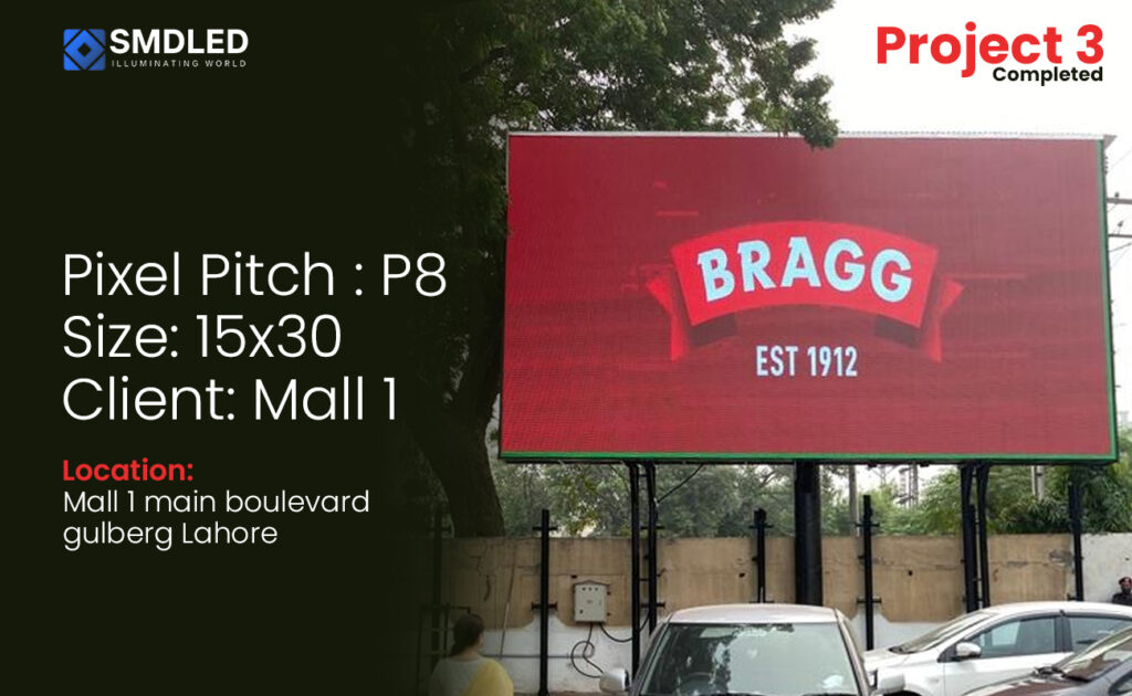 Smd led screens for indoor outdoor in Pakistan | Large TV Display Led Sign Boards | Live TV Outdoor SMD Video Wall P-5mm | Mall 1 Main Boulevard gulberg Lahore