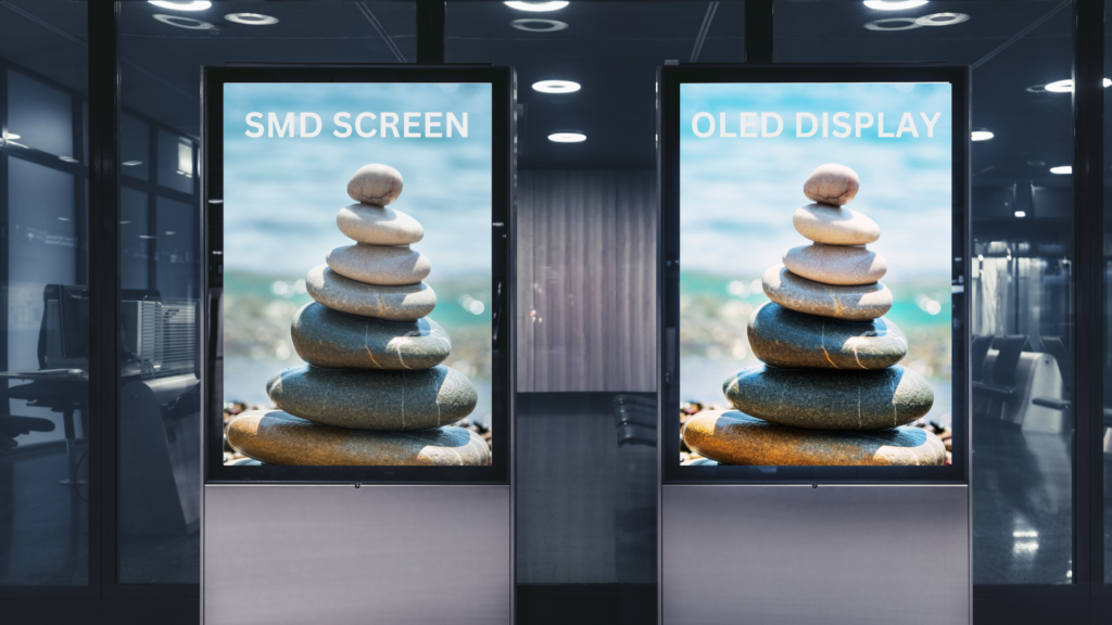 SMD Screens vs. OLED Displays Exclusive 4 Points Comparison