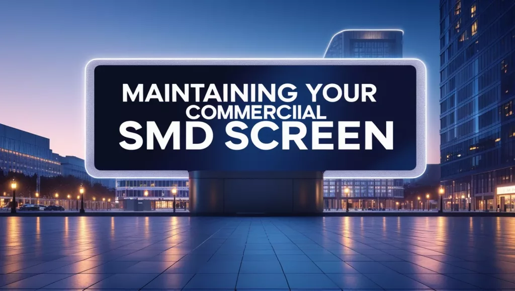 Maintaining Your Commercial SMD Screen
