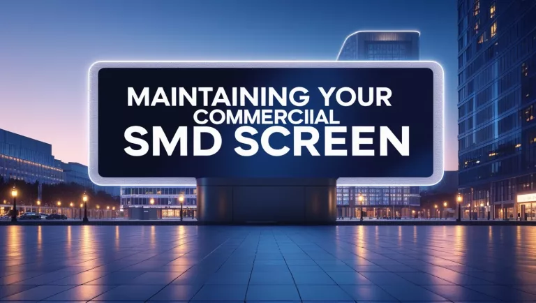Best Practices for Maintaining Your Commercial SMD Screen