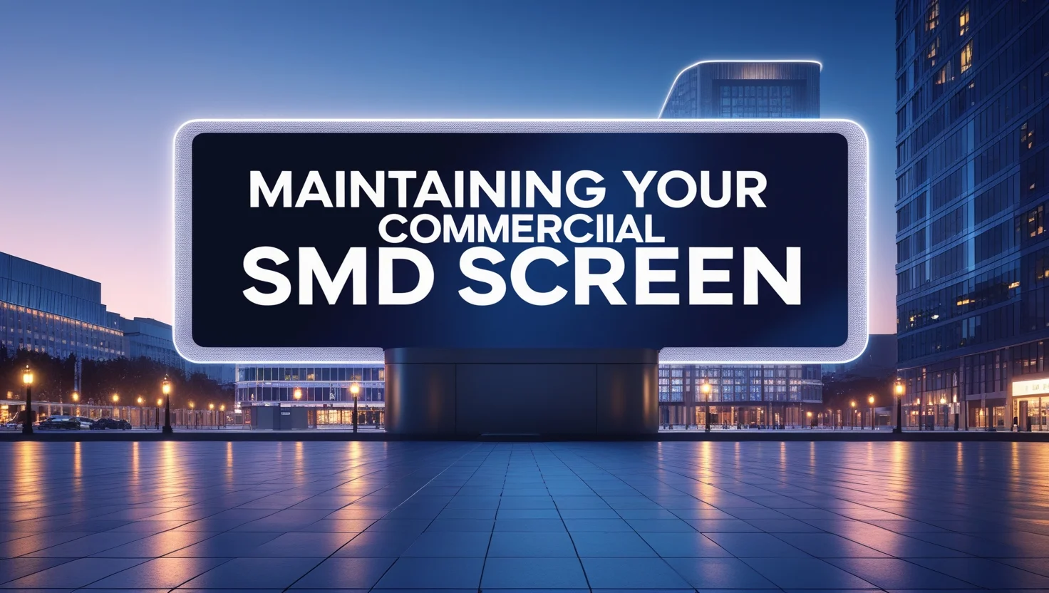 Best Practices for Maintaining Your Commercial SMD Screen