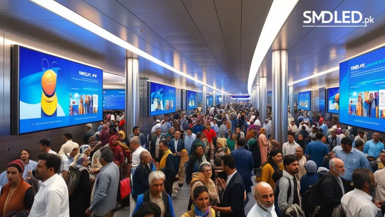 How SMD Screens Improve Communication in Transportation Hubs