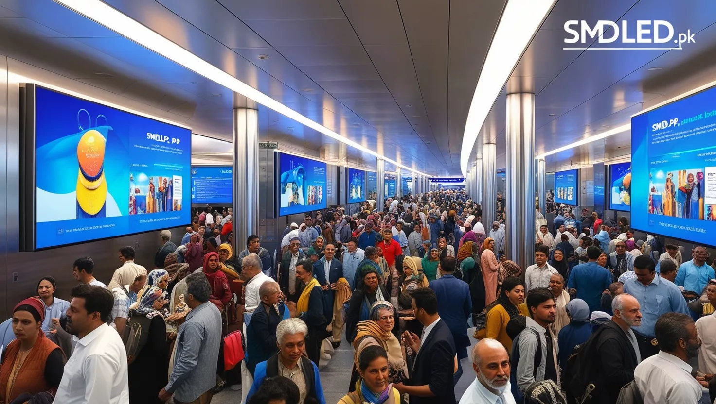 How SMD Screens Improve Communication in Transportation Hubs