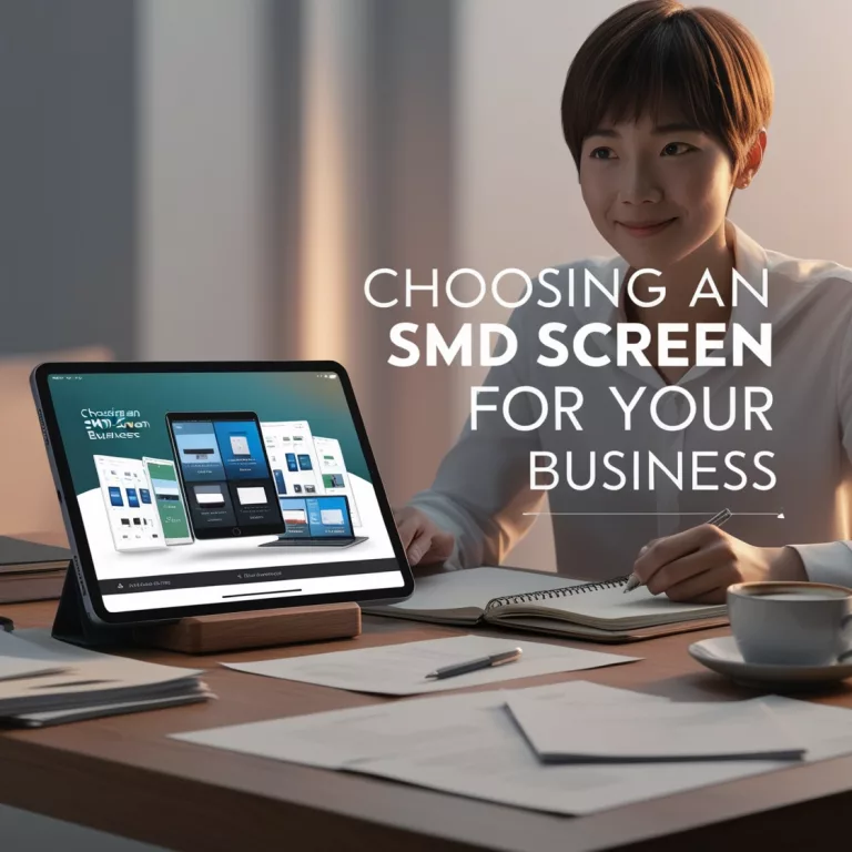 Top Features to Consider When Choosing an SMD Screen for Your Business