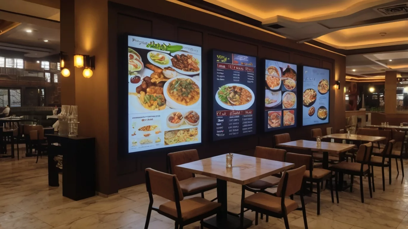 Enhancing Customer Experience with SMD Screens in Restaurants and Cafes