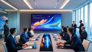 corporate SMD screens, conference displays, presentation technology