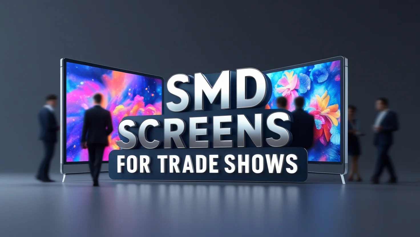 How SMD Screens Boost Visual Impact at Trade Shows and Exhibitions