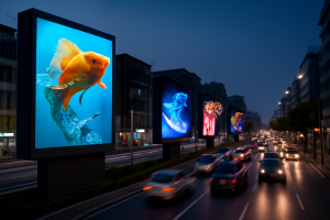3D Advertisement Screens