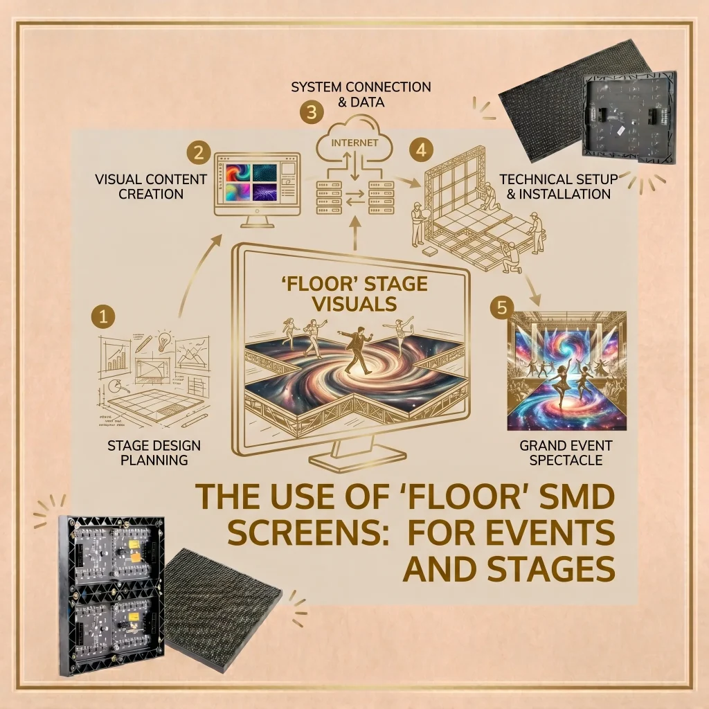 floor SMD screens