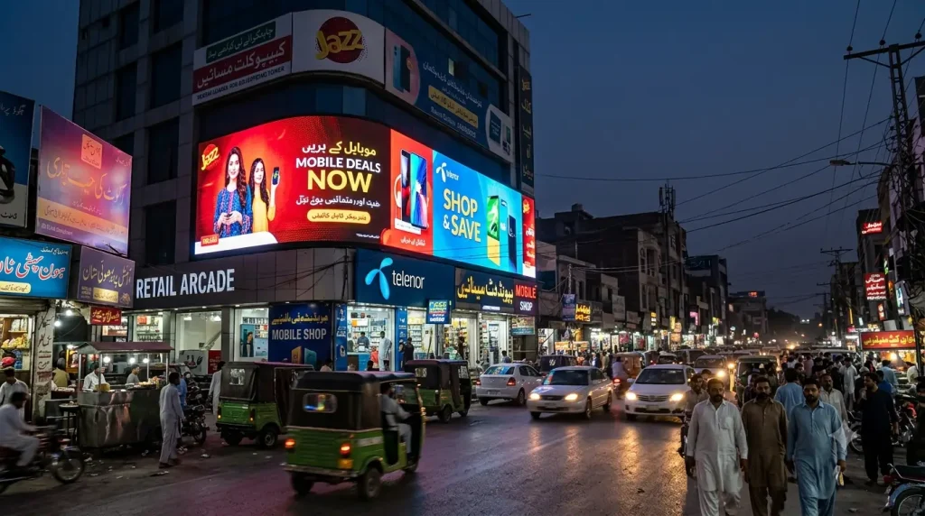 Common Applications of Flexible SMD Screens in Pakistan Advertising