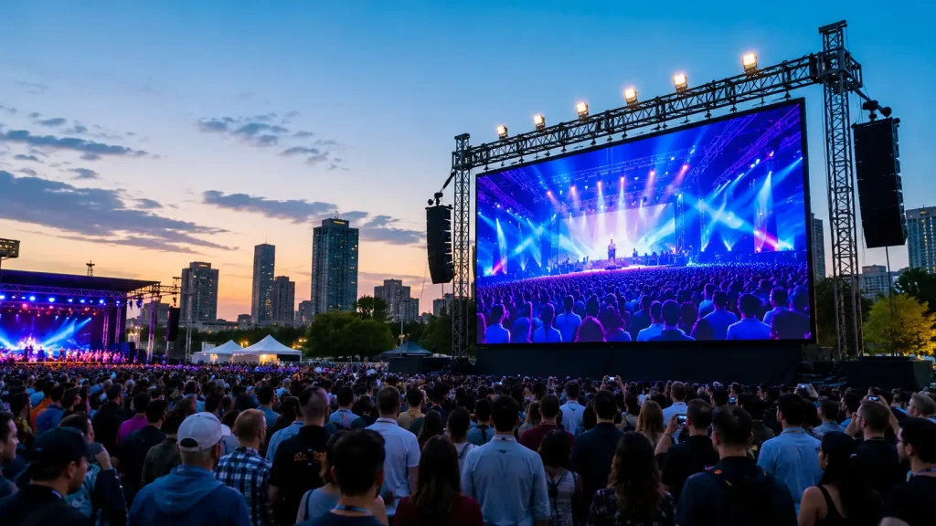 How Outdoor LED Screens Support Better Audience Engagement and Visibility