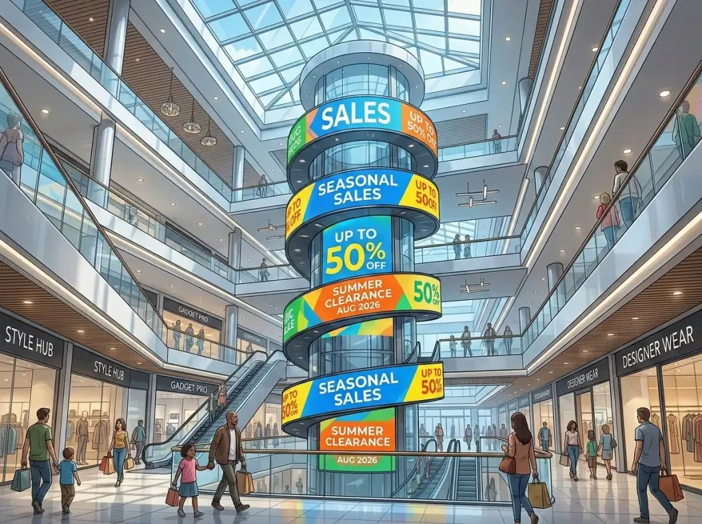 Benefits of LED Video Walls for Shopping Mall Advertising Campaigns Today