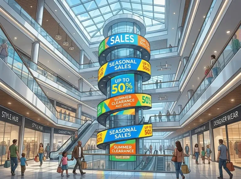 Benefits of LED Video Walls for Shopping Mall Advertising Campaigns Today