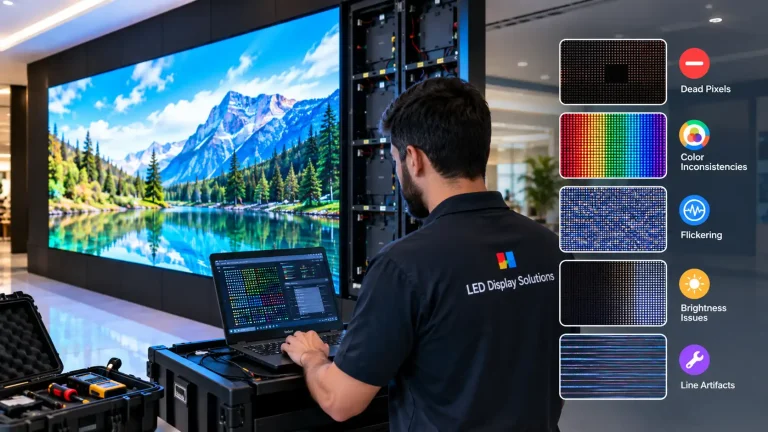 Common LED Screen Faults and How to Diagnose Them