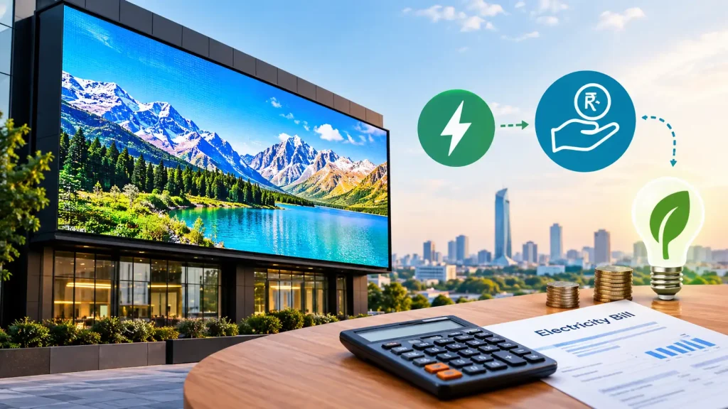 LED Screen Power Consumption and Running Costs in Pakistan