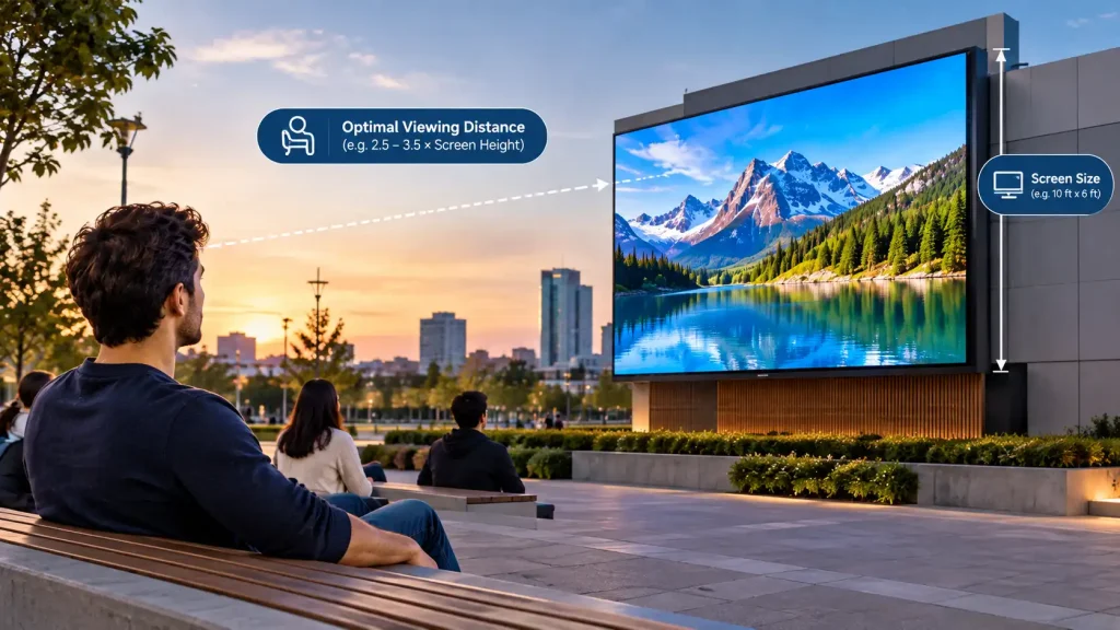 Screen Size and Viewing Distance: Getting It Right