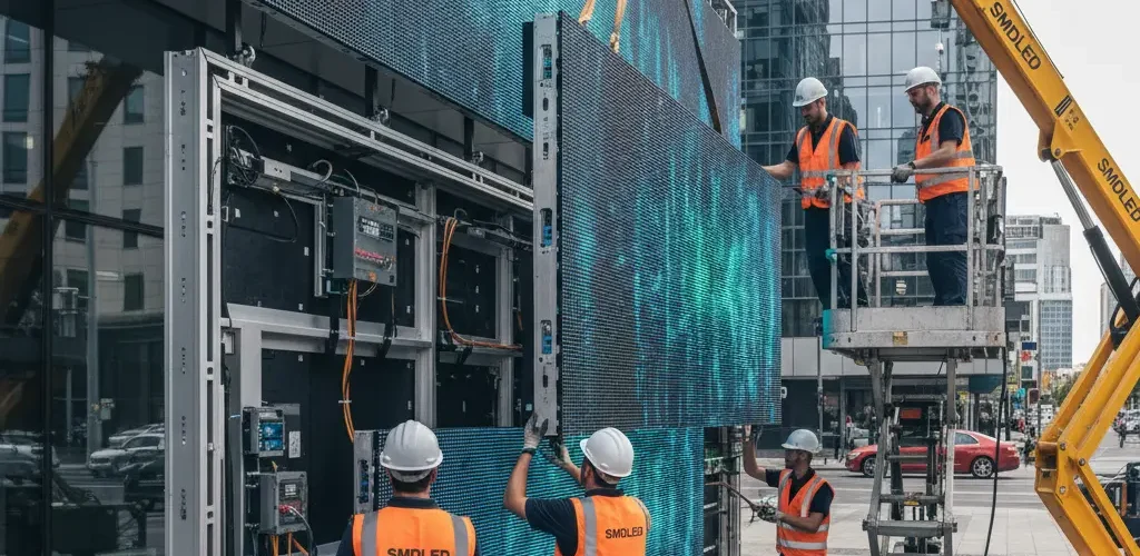 SMD Screens Installation